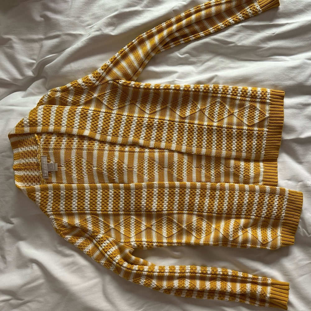 Banana Republic Striped Cardigan